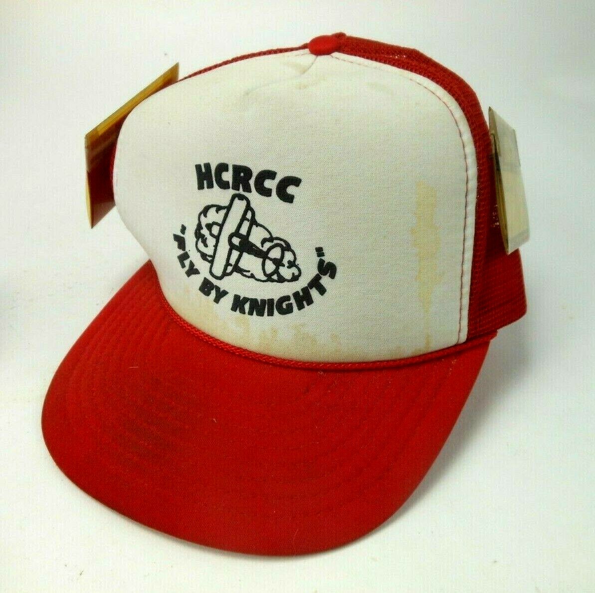 1990s AMA Hernando Country Radio Control Club Baseball Cap Truckers Hat Airplane