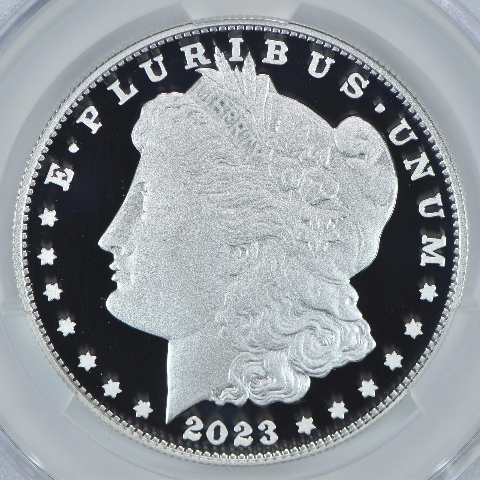 2023-S Morgan Silver Dollar PR70 DCAM CAC CACg