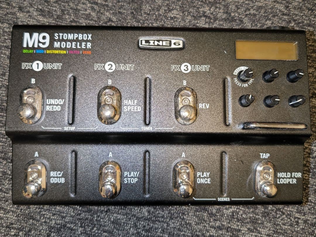 Line 6 M9 Stompbox Modeler Multi-Effects Guitar Effect Pedal Tested