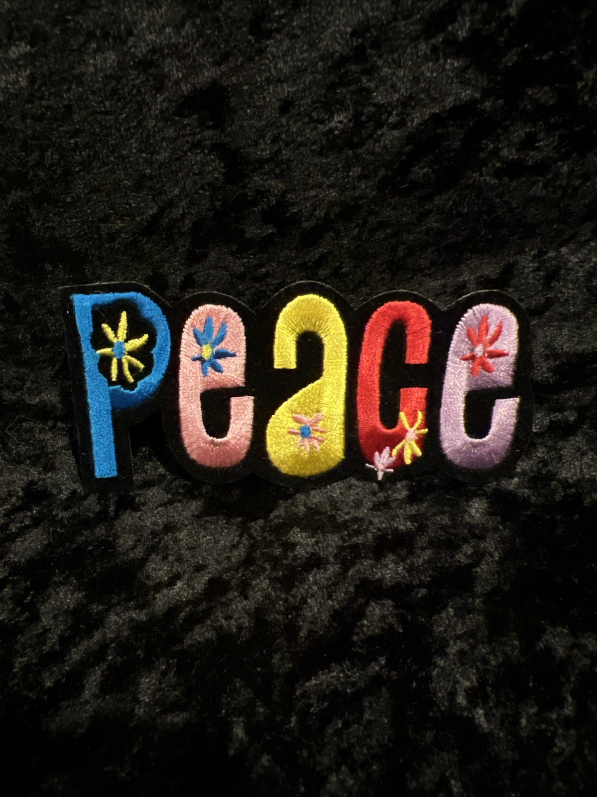PEACE IRON ON HAT VEST PATCH BADGE HIPSTER BIKER FUNNY NOVELTY #146