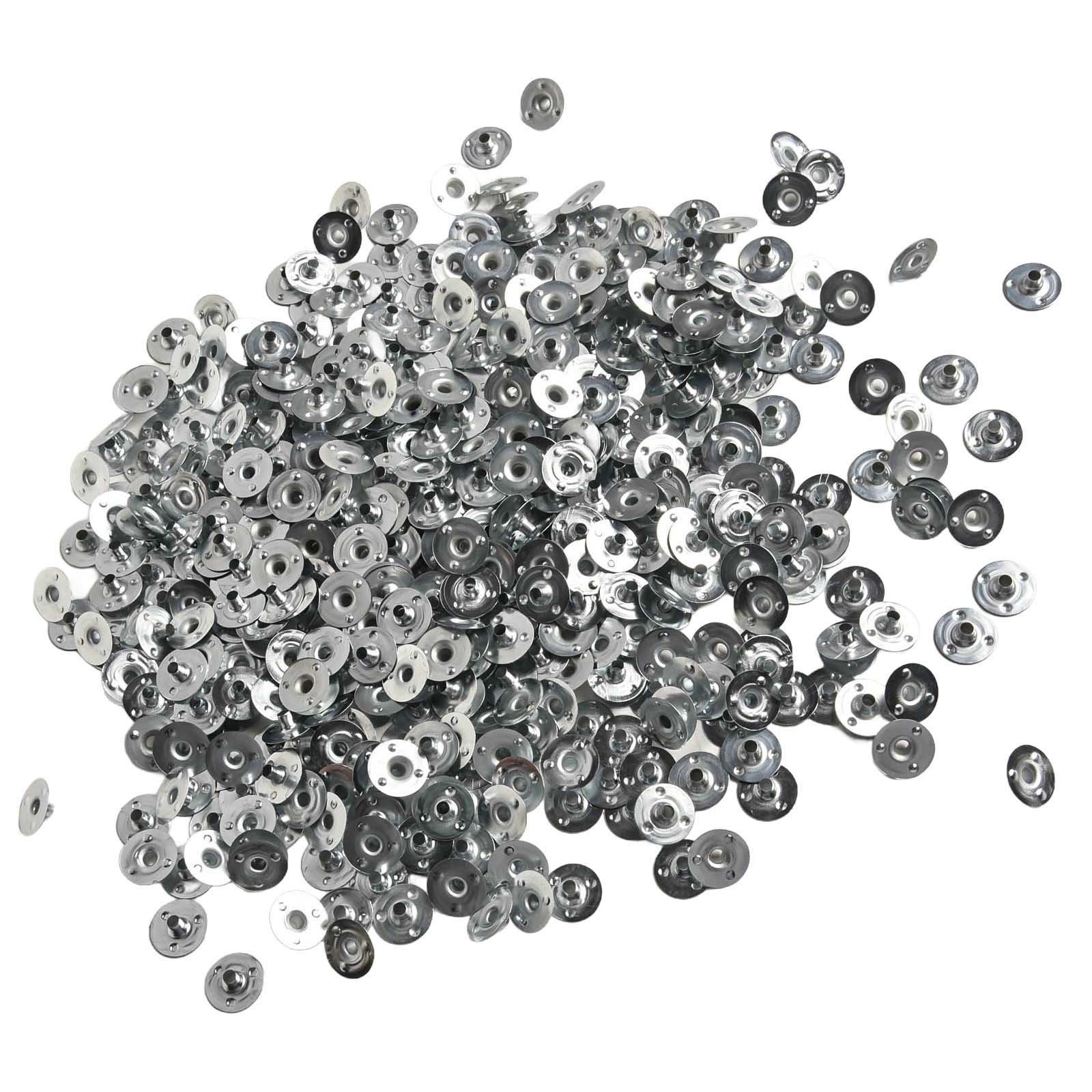 Convenient 500Pcs Candle Wicks Holders with Iron Base for DIY Projects