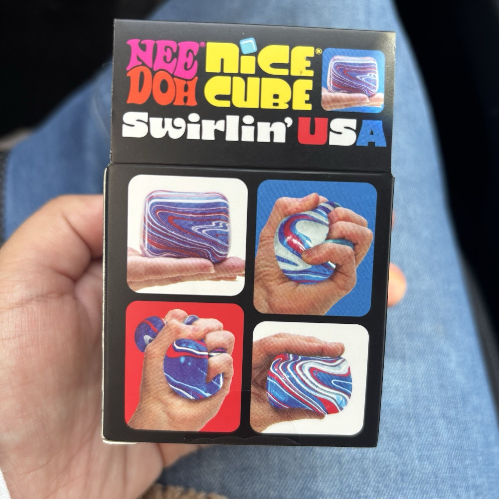 Needoh Nice Cube Swirlin’ USA