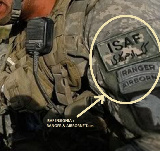 NATO ISAF JOINT SP OPS TASK FORCE JSOTF-A vêlkrö PATCH: US FLAG@CAMP LEATHERNECK