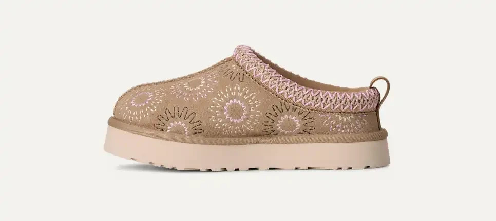 Authentic UGG Women's Tazz Sun Stitch Mustard Seed Color- New Original Packaging