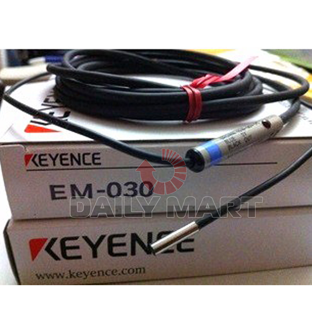 NEW Keyence EM-030 Proximity Sensor Switch Head 2M, Shielded