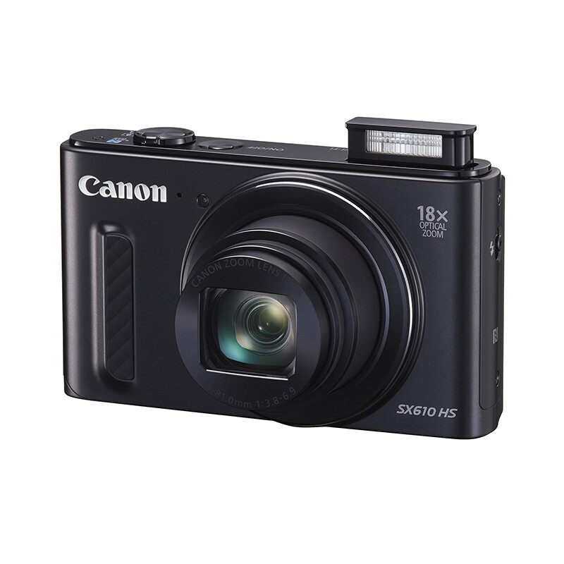 Canon PowerShot SX610 HS 18x Optical Zoom with Battery/Charger Digital Camera A