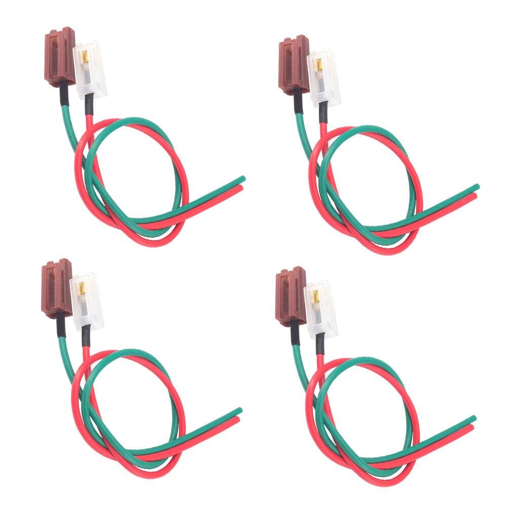 4Sets 6500 HEI Distributors Pigtail 12V Power & Tach Wire Harness Connectors