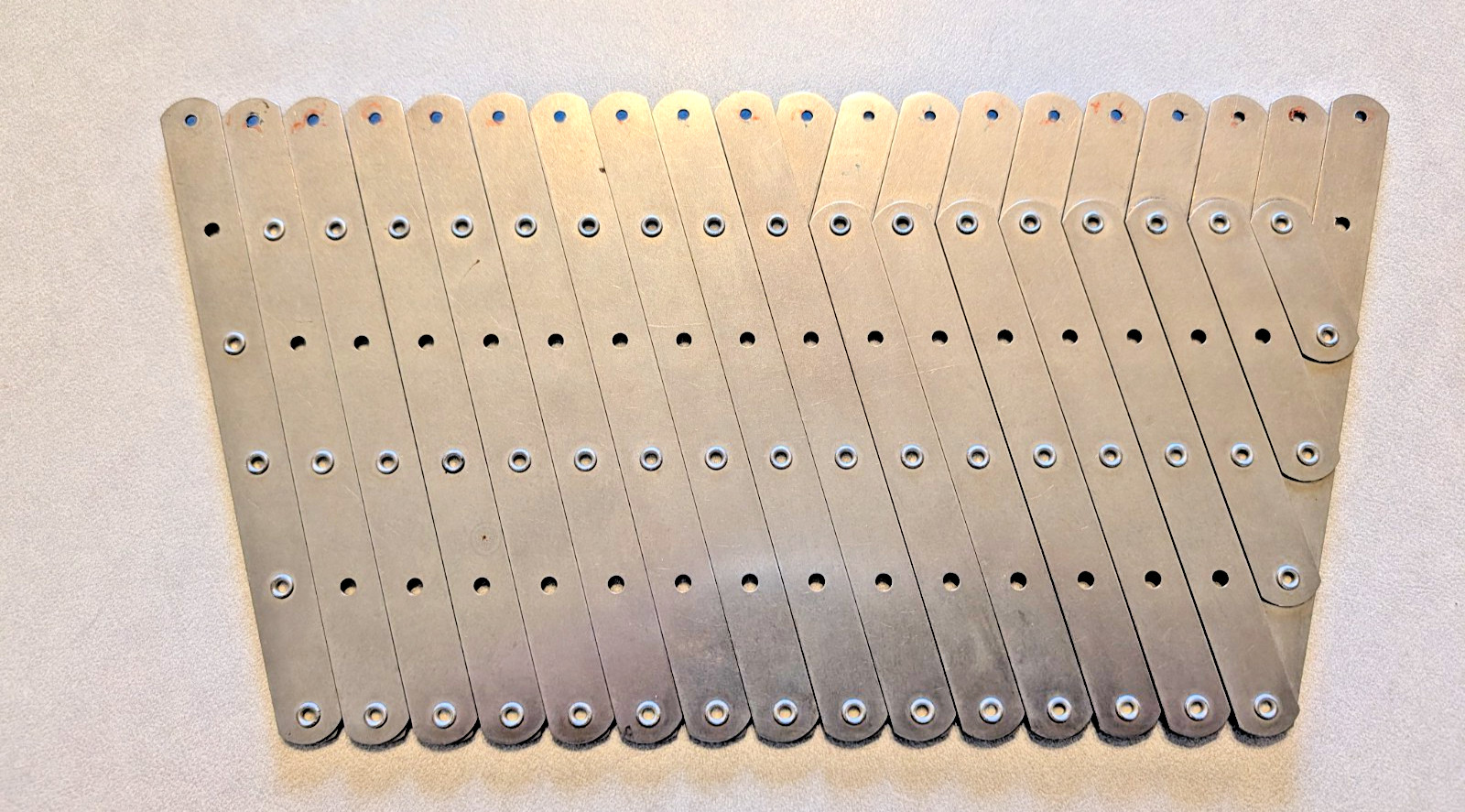 Aircraft Rivet Fan Spacing Tool