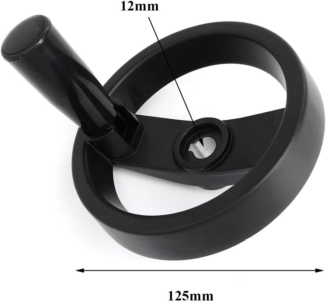 Foldable Handwheel Spoke Hand Wheel with Folding Revolving Handle for Milling Ma