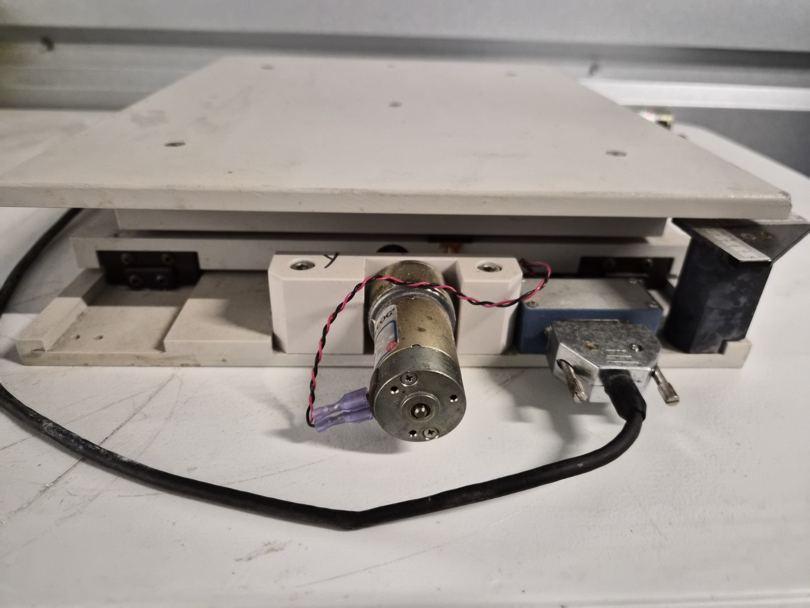 Warner MT150LS Motorized Microscope XY Translation Stage Table Lab Platform