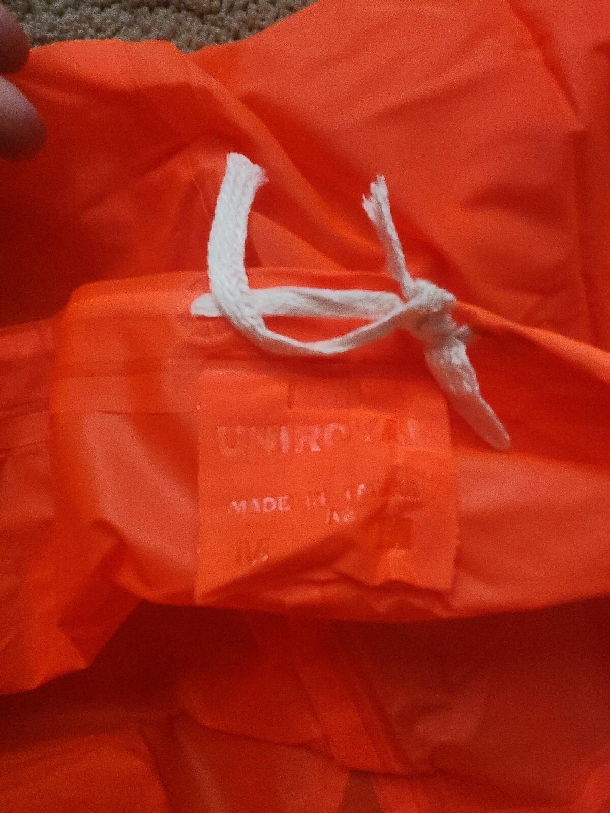 Unisex Blaze Orange Uniroyal Rainpants Medium