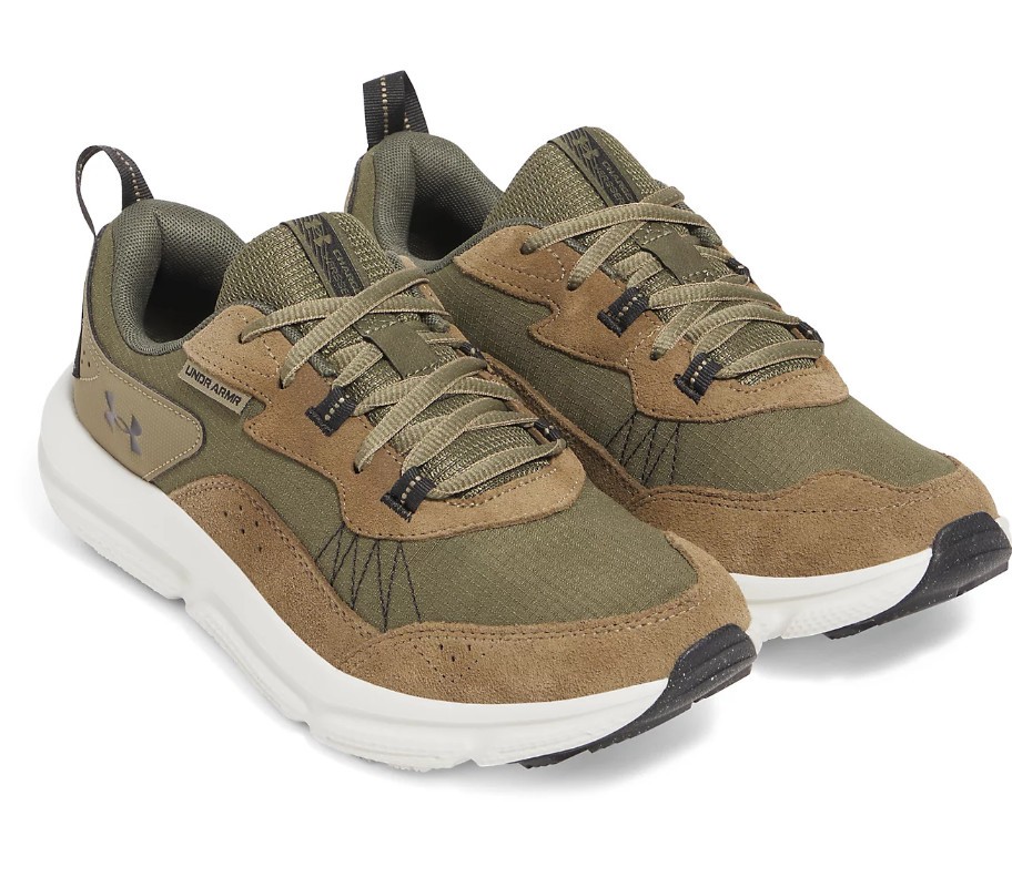 UNDER ARMOUR 3027178 390 UA CHARGED VERSSERT 2 GREEN/BROWN SHOE SNEAKERS NIB Men