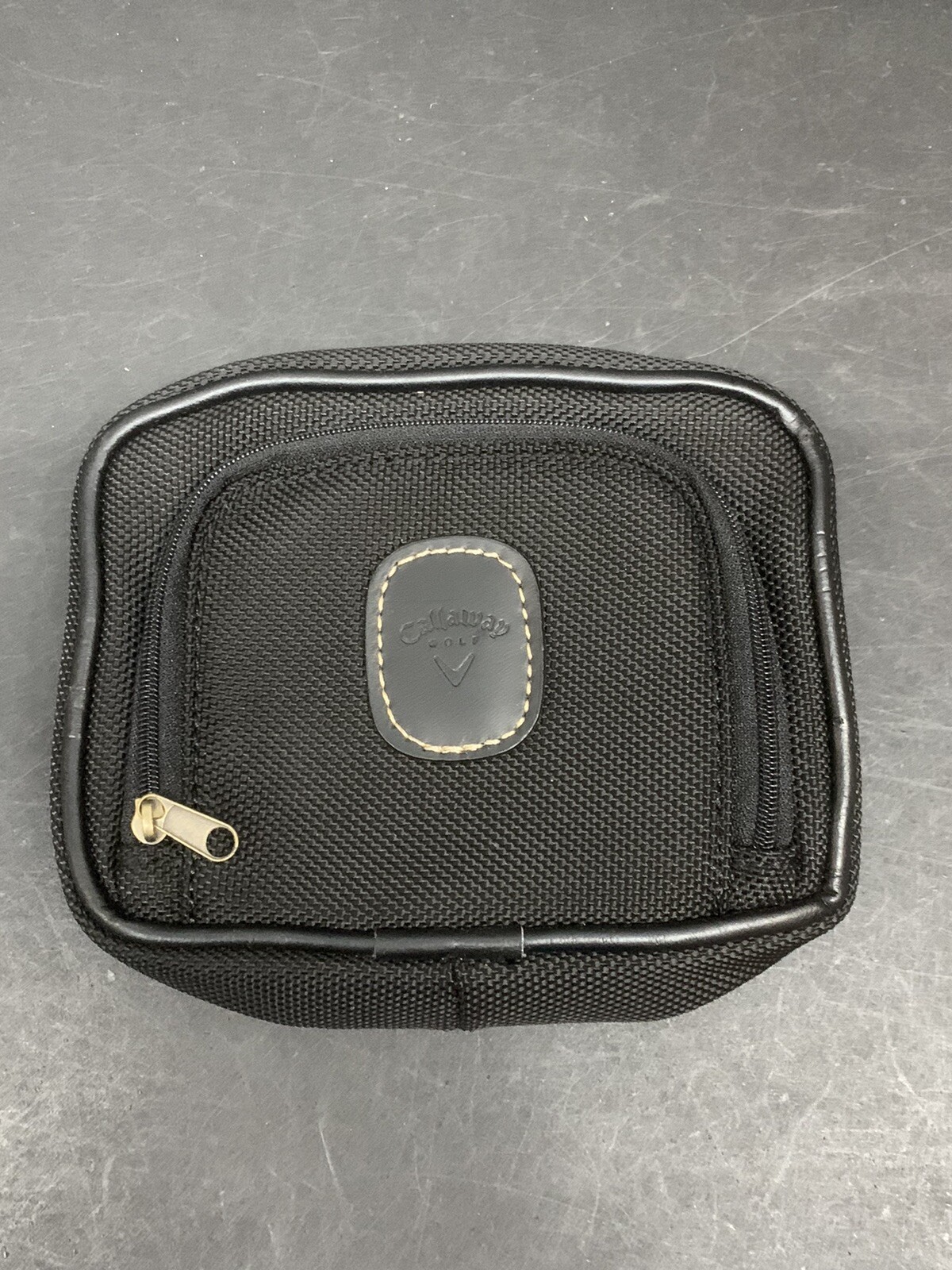 Callaway Golf Rangefinder Case Ball Tee Black Zipper