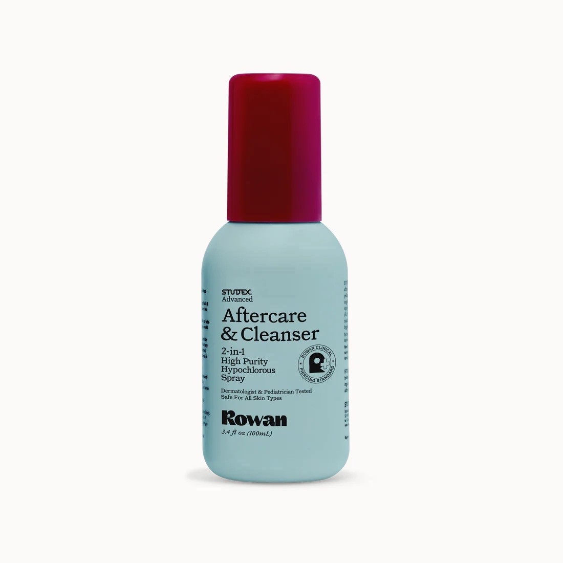 “Hey Rowan” NEW Studex Advanced 2-in-1 Piercing Aftercare & Cleanser – 3.4 Fl Oz