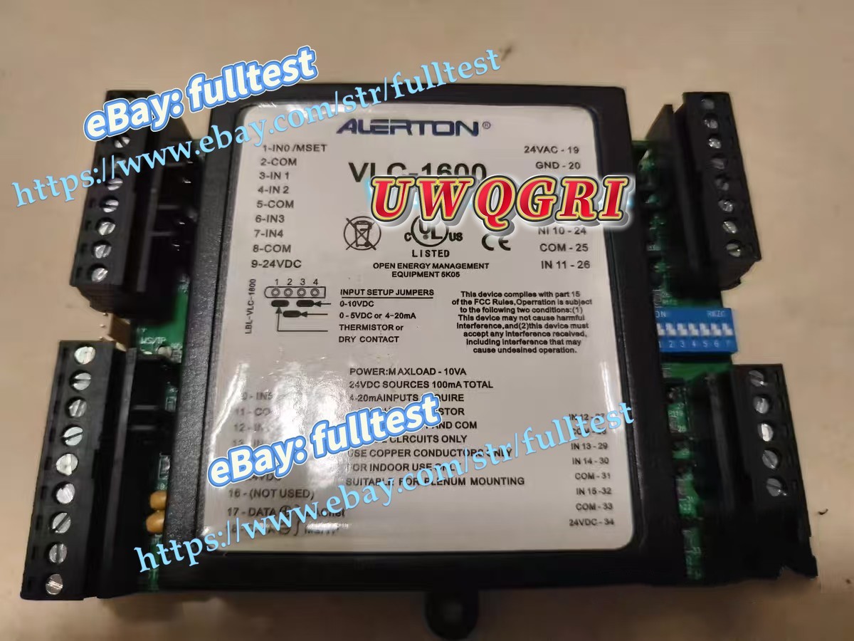 1PCS Used FOR Alerton Vlc-1600 Input Monitoring Controller