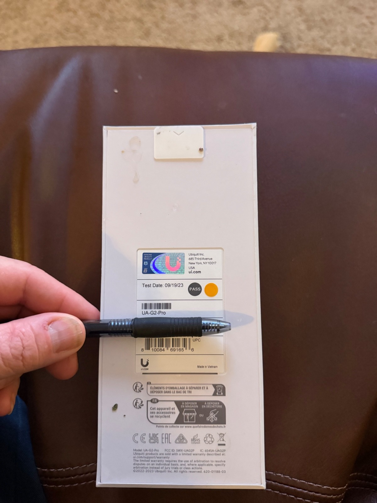 Unifi G2 reader pro