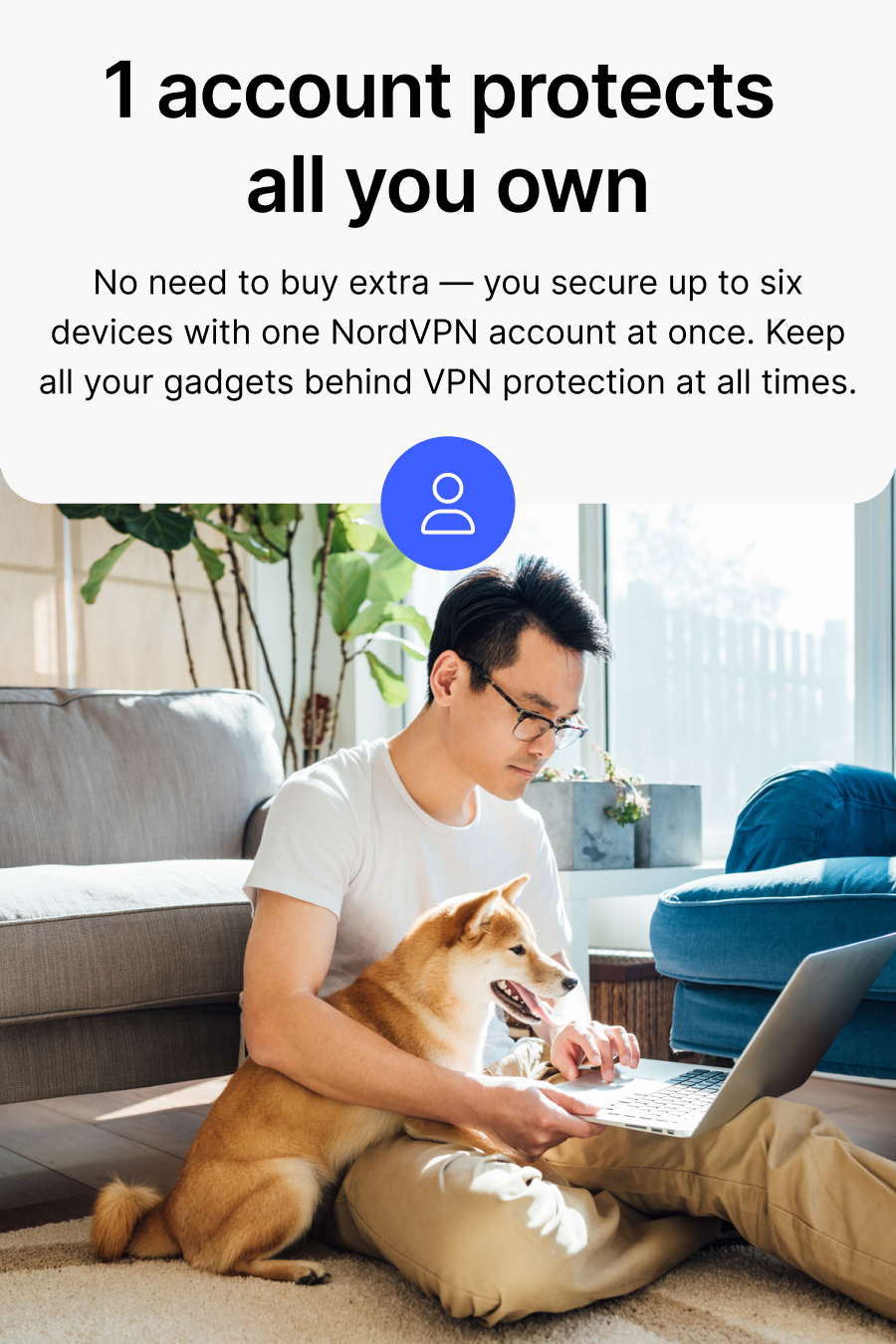 NordVPN Standard - 1-Year VPN & Cybersecurity Software for 10 Devices