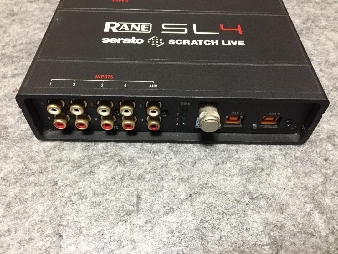 Rane SL4 Serato Scratch Live DVS DJ Audio Interface 4-Deck USB