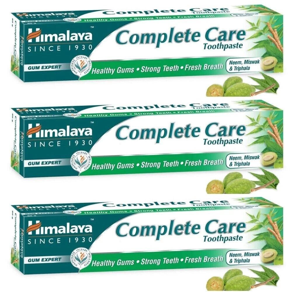 3 Packs x Himalaya Complete Care Toothpaste 150g Each Herbal Tooth Paste