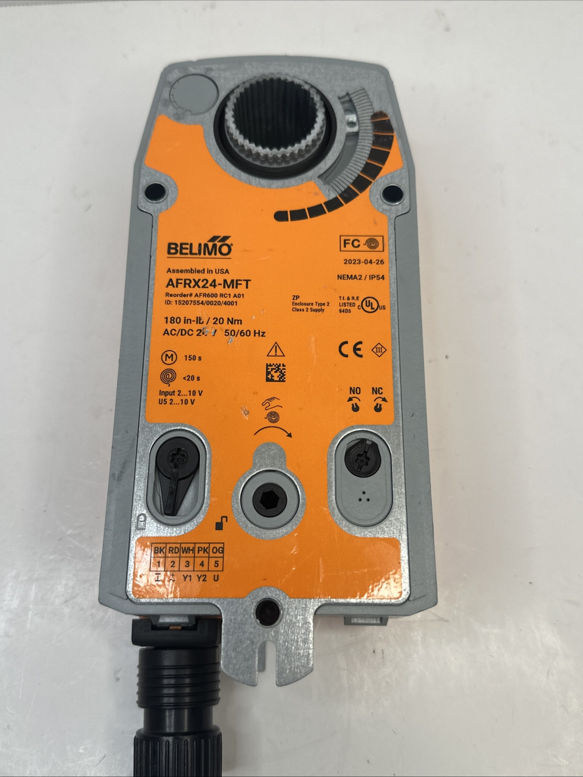 Belimo AFRX24-MFT Actuator AC/DC 24 V,
