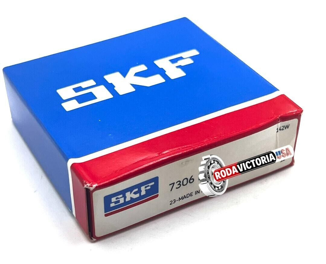 SKF 7306 BE 2RZP ANGULAR CONTACT BALL BEARING 30x72x19mm