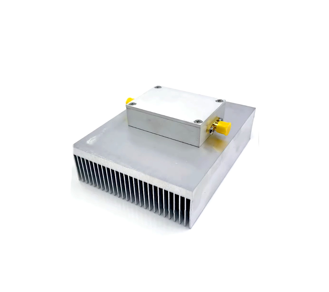 RF Power Amplifier 45 to 110 MHz 4 W gain 32 dB Configure Radiator 24-26 VDC ew