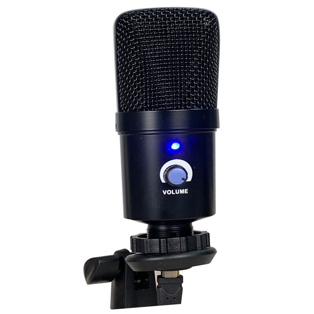 USB Condenser Microphone Kit Complete Set For PC Laptop Studio Recording Singing