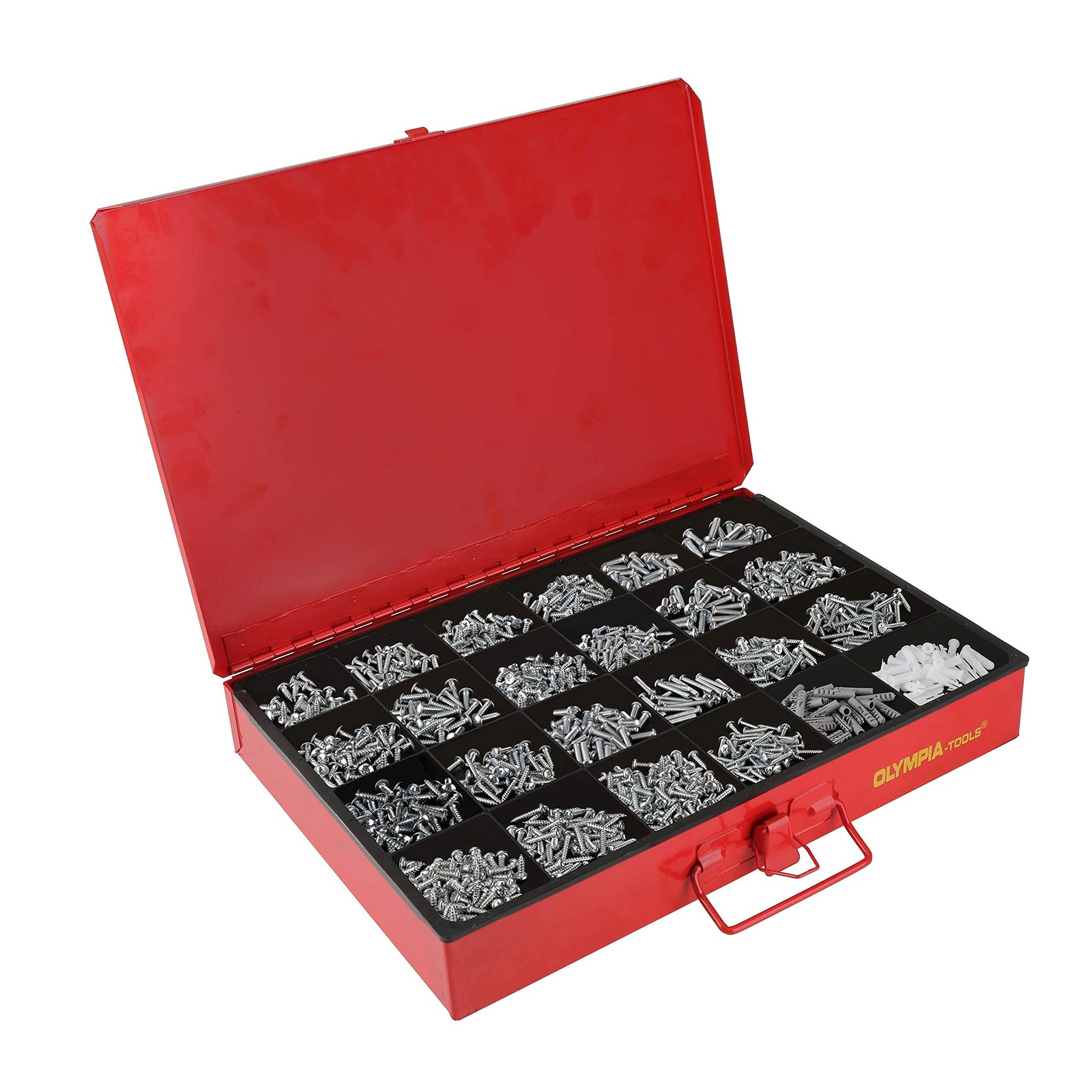 90-806 4-Drawer Hardware Organizer includes 2500-pieces Small Hardware, black...