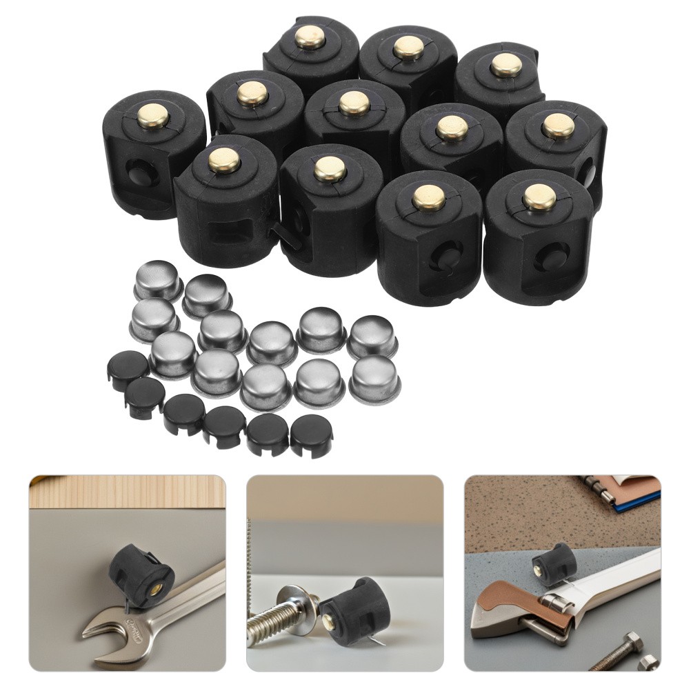 12 Sets Flashlight Cap Hat Boot Cover for Push Button Switch Accessories