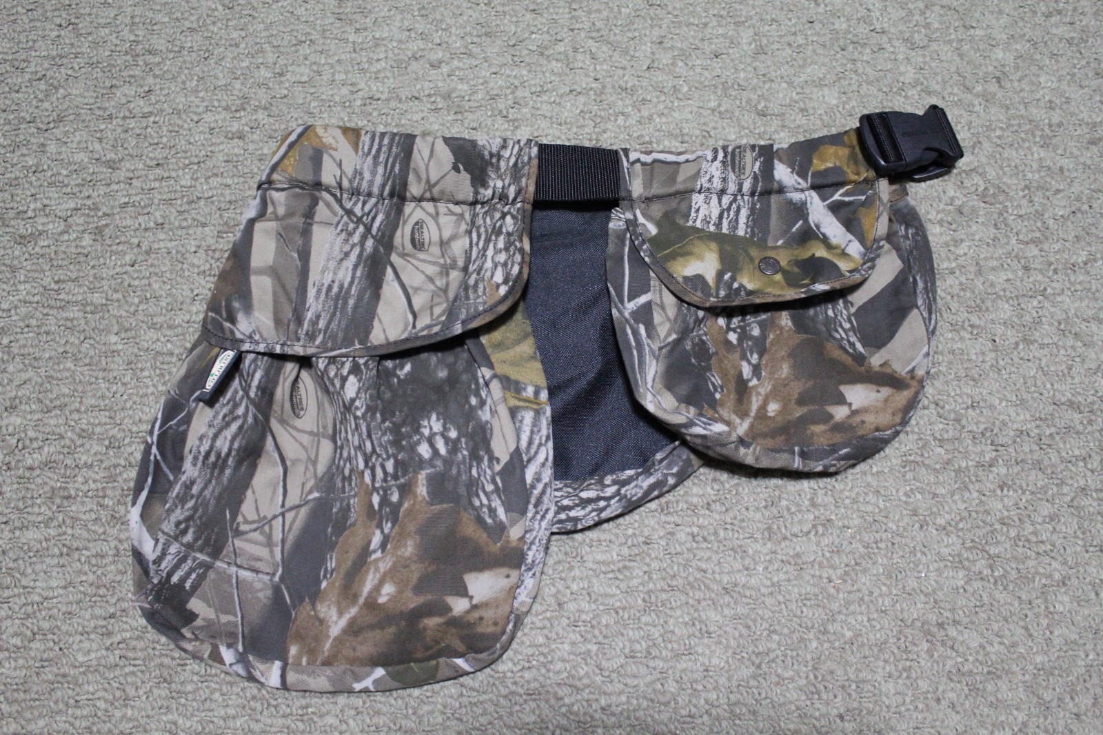 Fieldline Realtree Hardwoods 3-Pocket Adjustable Waist Bag Bird Hunting Pouches