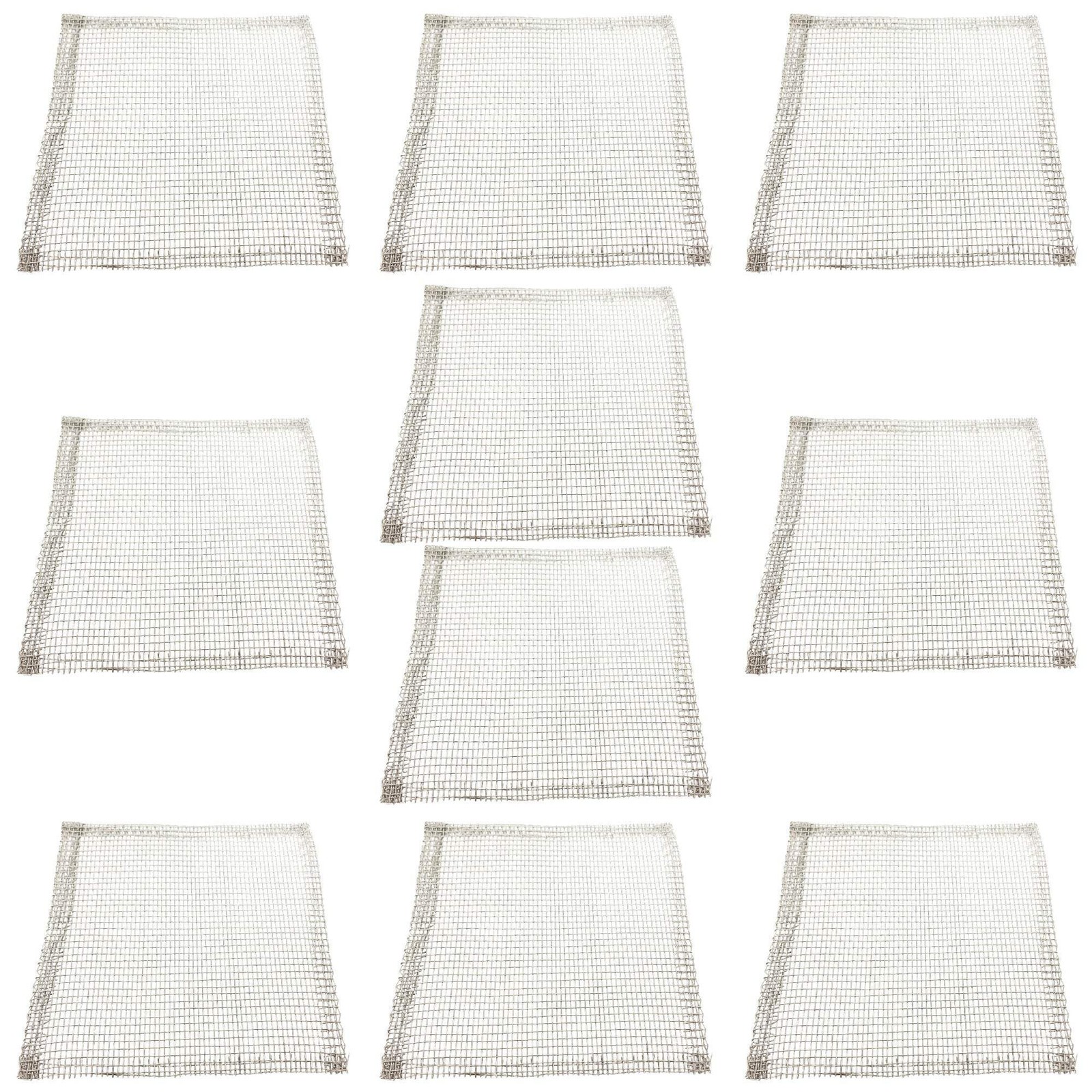 Wire Gauze Square. Size 5 inches square. Pack of 10.