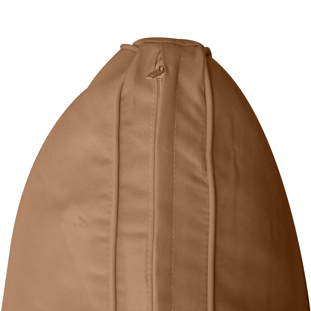 |SLIPCOVER ONLY|S1 Outdoor Bolster Backrest Pillow Covers Same Piped Queen AD104