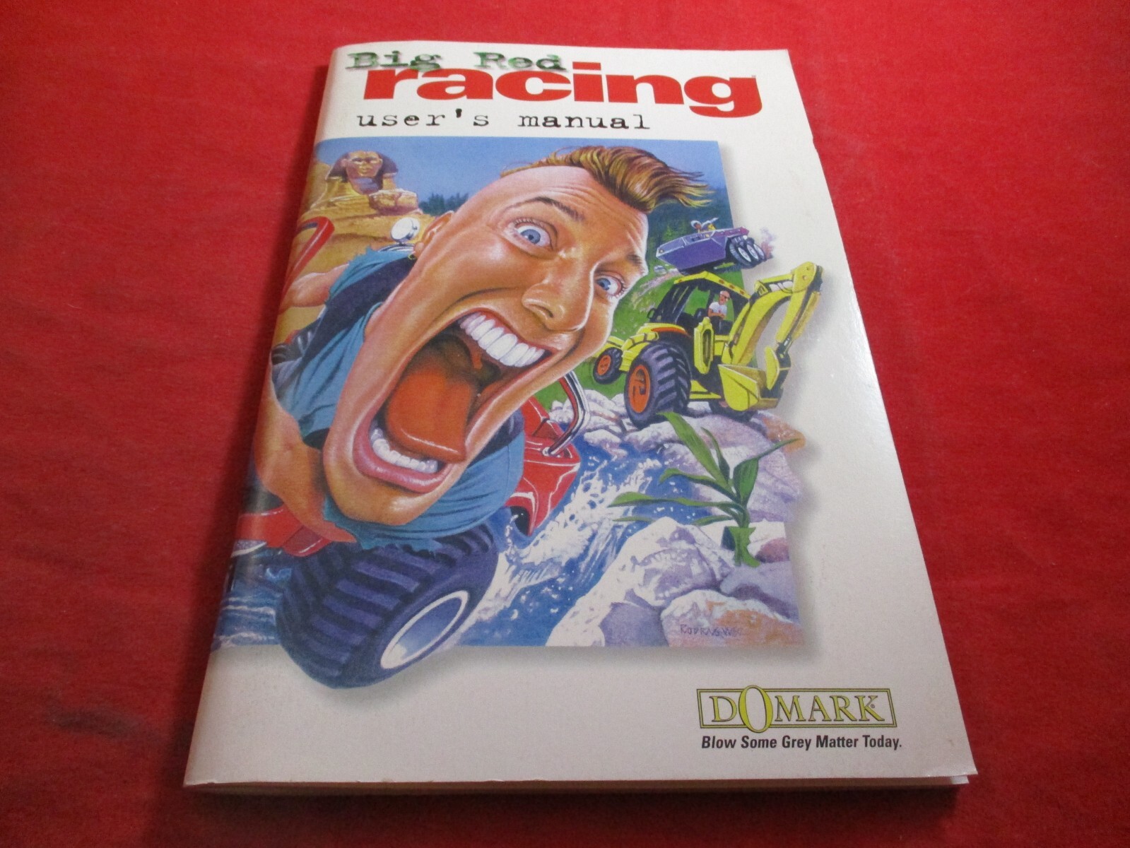 Big Red Racing Computer PC Manual Instruction Manual Booklet ONLY