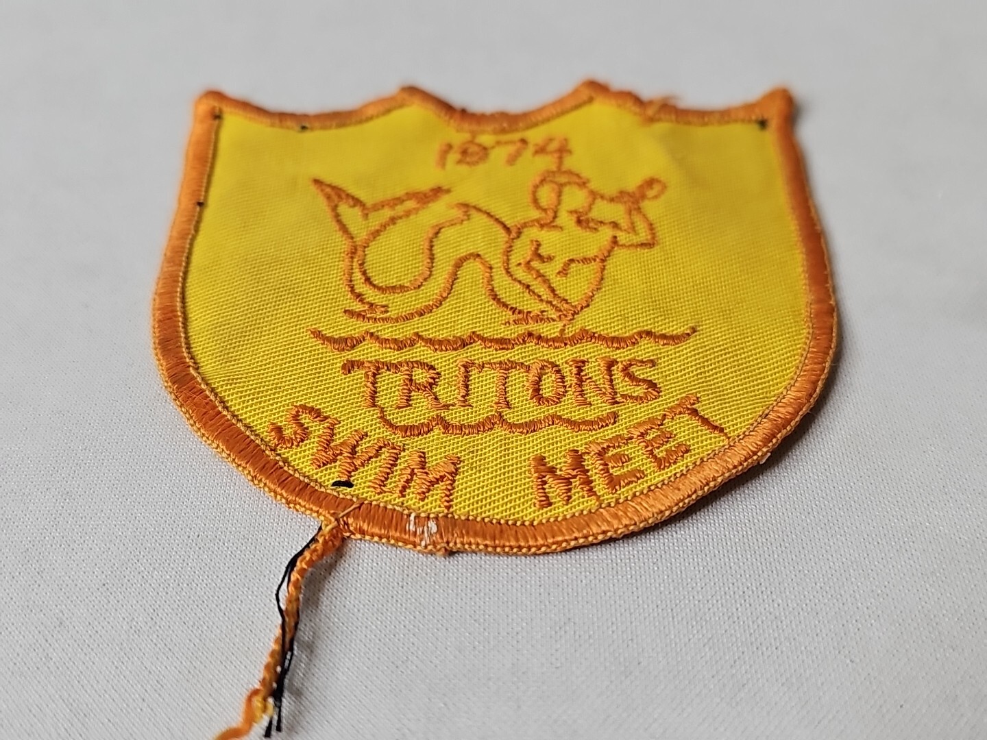 1974 Tritons Swim Meet Patch