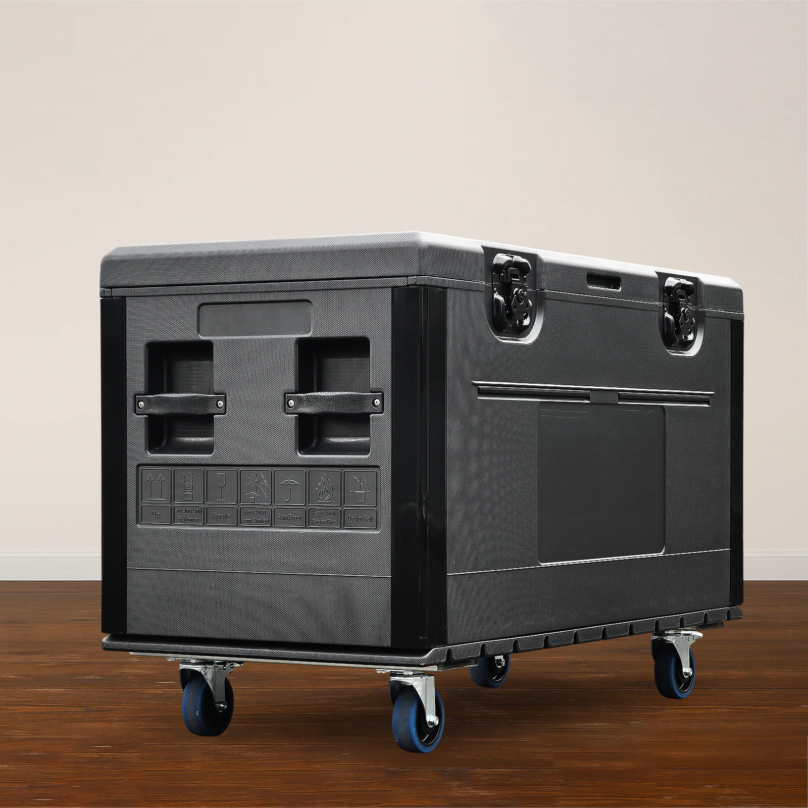Heavy Duty ATA Rolling Road Case 35''Cable Trunk Road Case for Pro Audio Storage