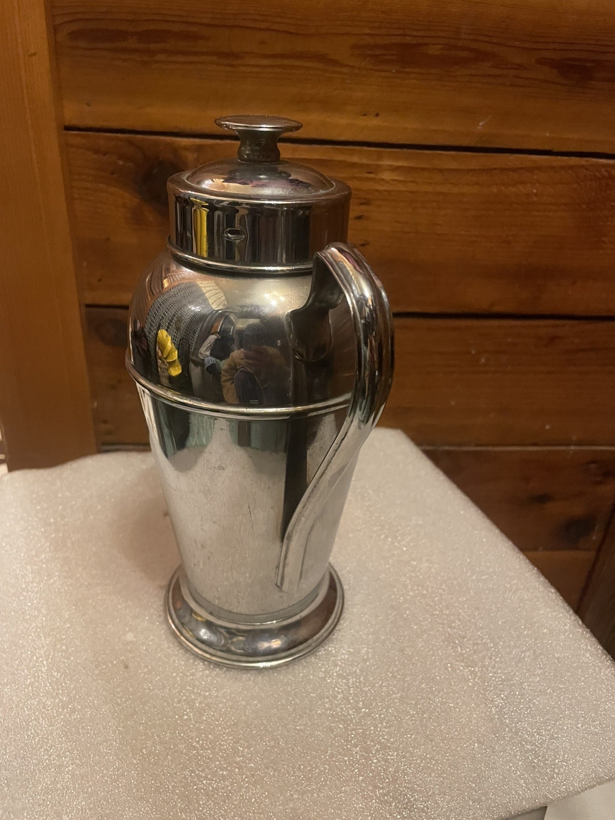 Art Deco Sheffield Silver Plate Cocktail Shaker