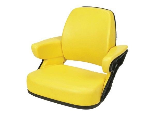 Concentric 4-Piece Tractor Seat Cushion Set Compatible with John Deere Models
