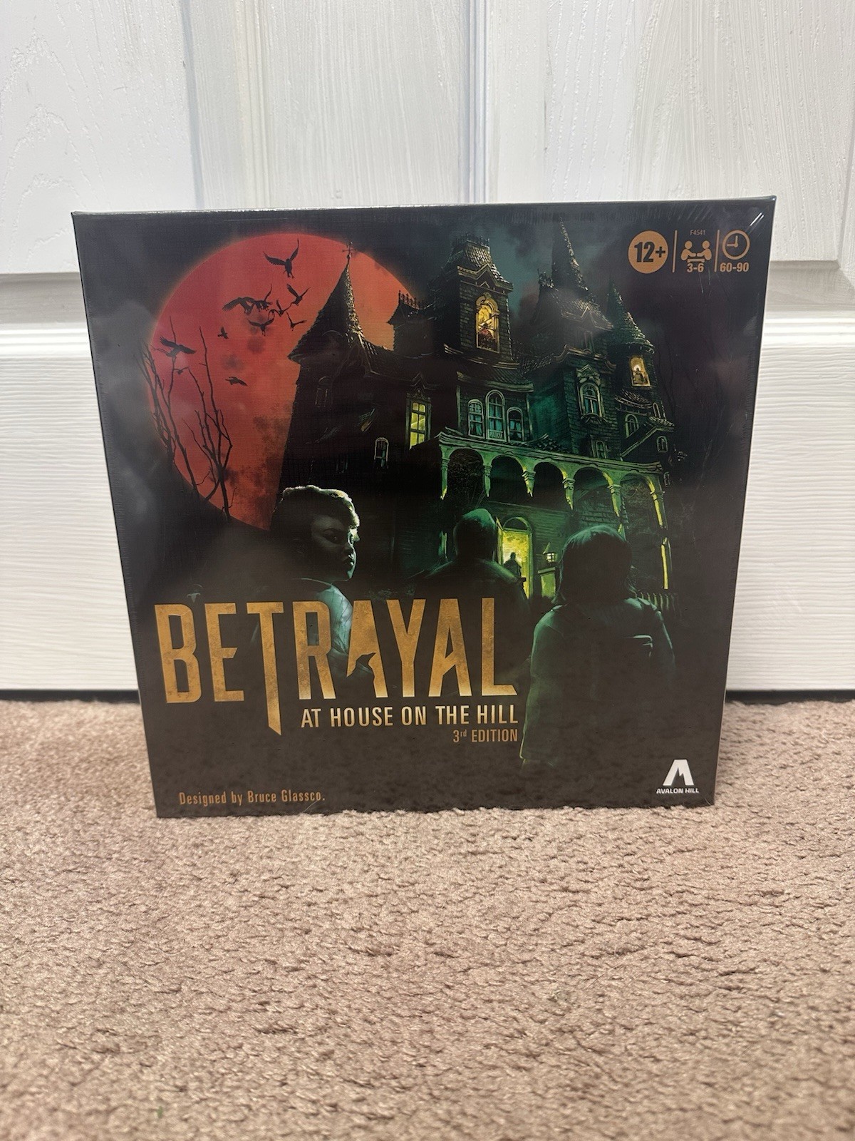 Avalon Hill Hasbro Gaming Betrayal at The House on The Hill 3rd Edition Sealed