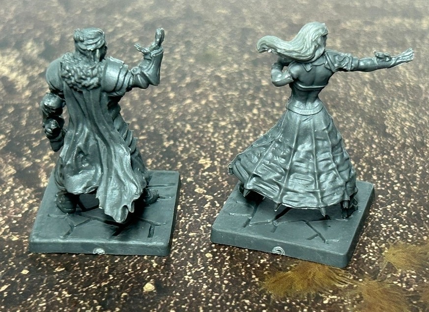 D&D Roleplay And Tabletop Charecter Collection Assembled & Unpainted