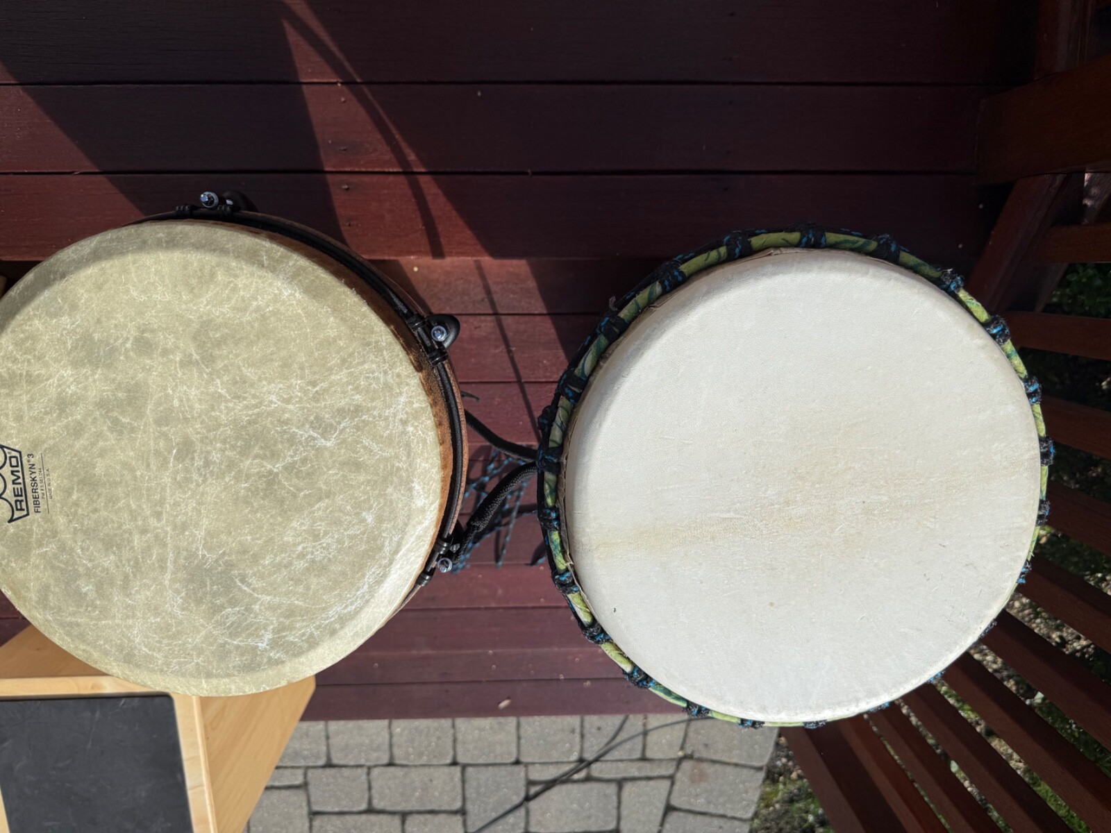 Percussion Instruments (Djembe, Cajon, Rain Sticks, Bongos)