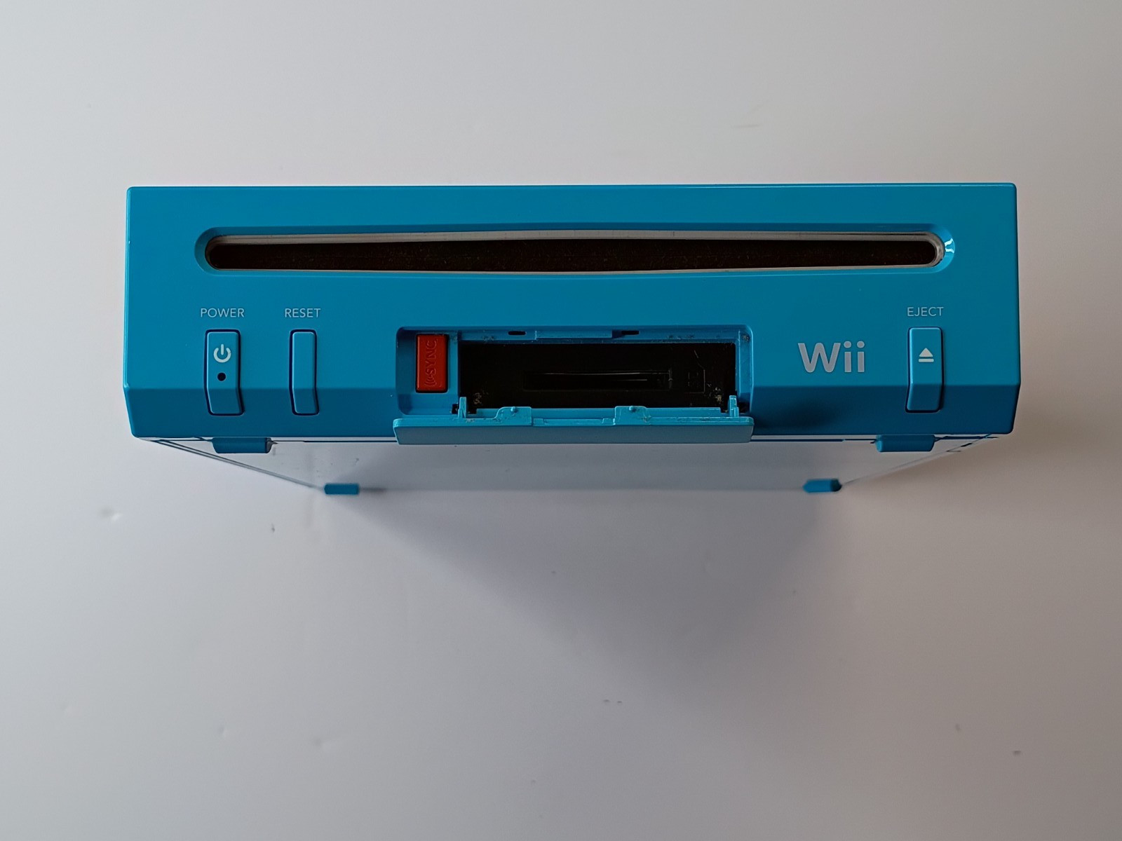 Nintendo Wii Limited Edition Blue Console System Bundle with 4 Games