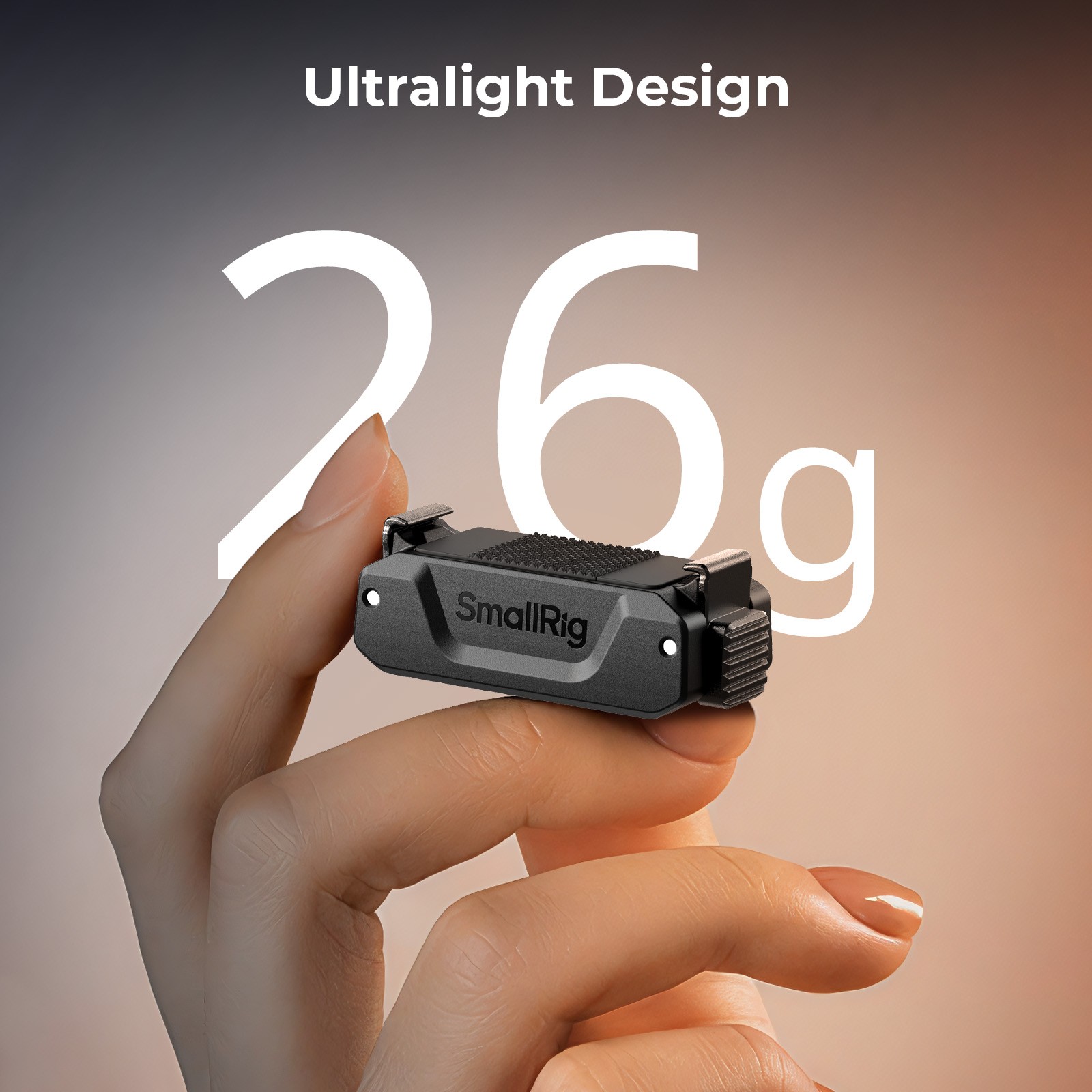 SmallRig Action 6 / Nano Magnetic Quick-Release Adapter Mount with 1/4" Thread