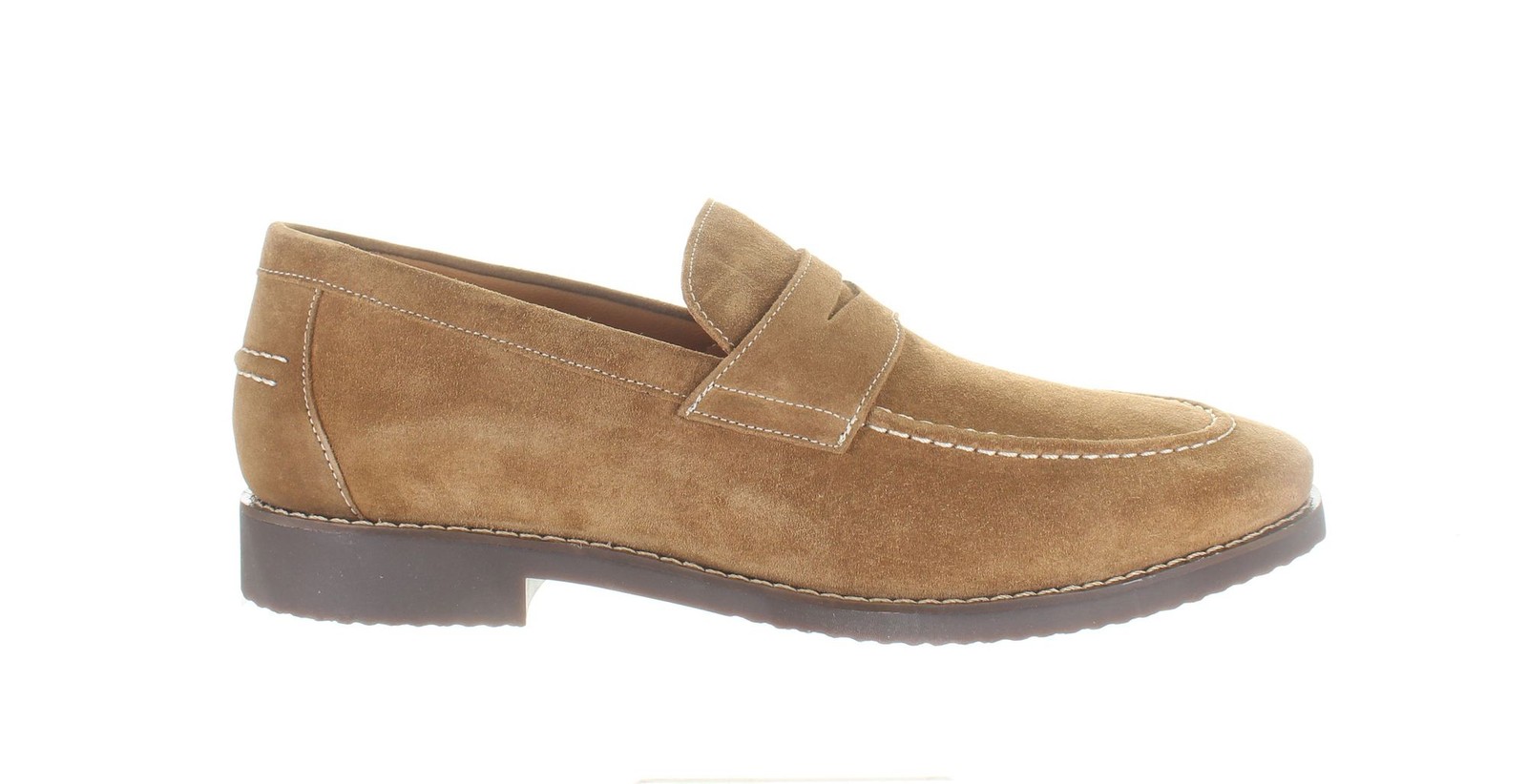 Johnnie-O Mens Jflex Penny Brown Loafer Casual / Dress Brown Size 10
