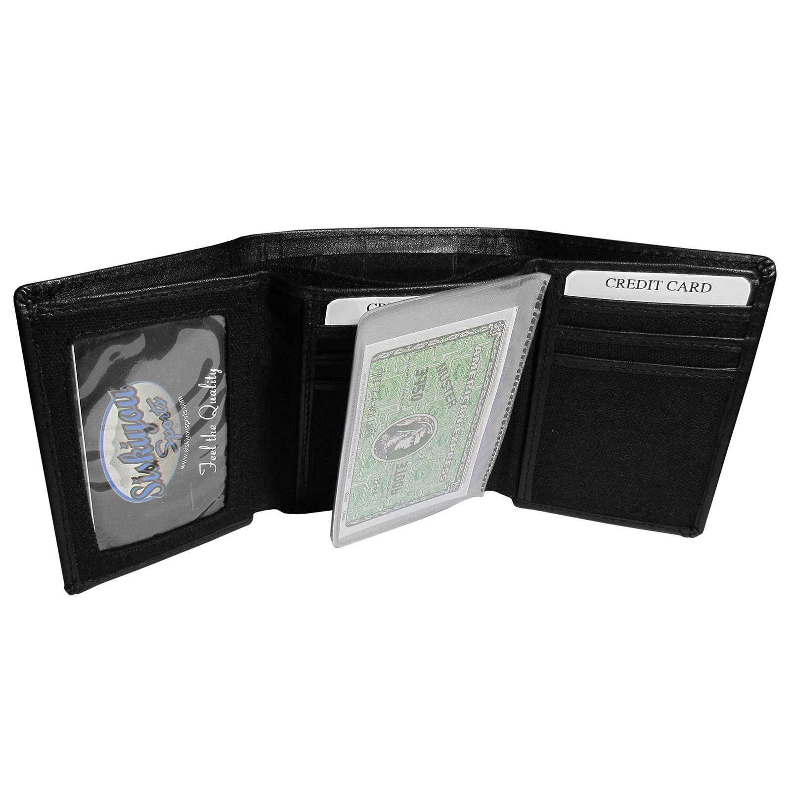 NFL Kansas City Chiefs Leather Tri-Fold Wallet