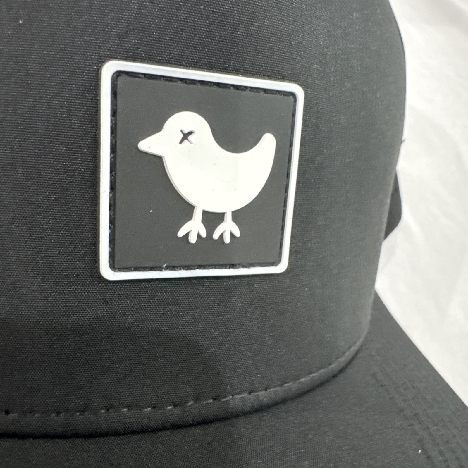 BAD BIRDIE “Block Hat” SnapBack Cap. Black And White. NWT