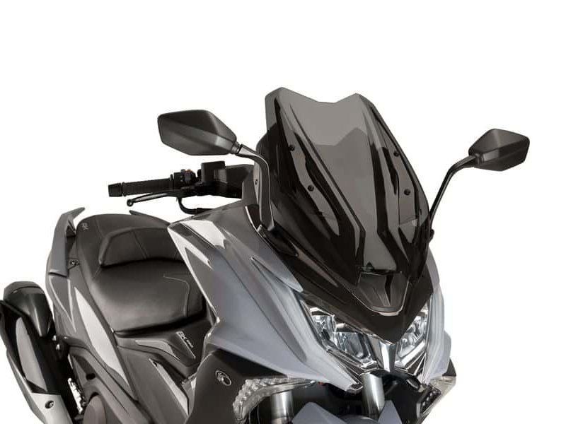 Puig Dark Smoke V-Tech Line Sport Screen Kymco AK 550 2017-2023