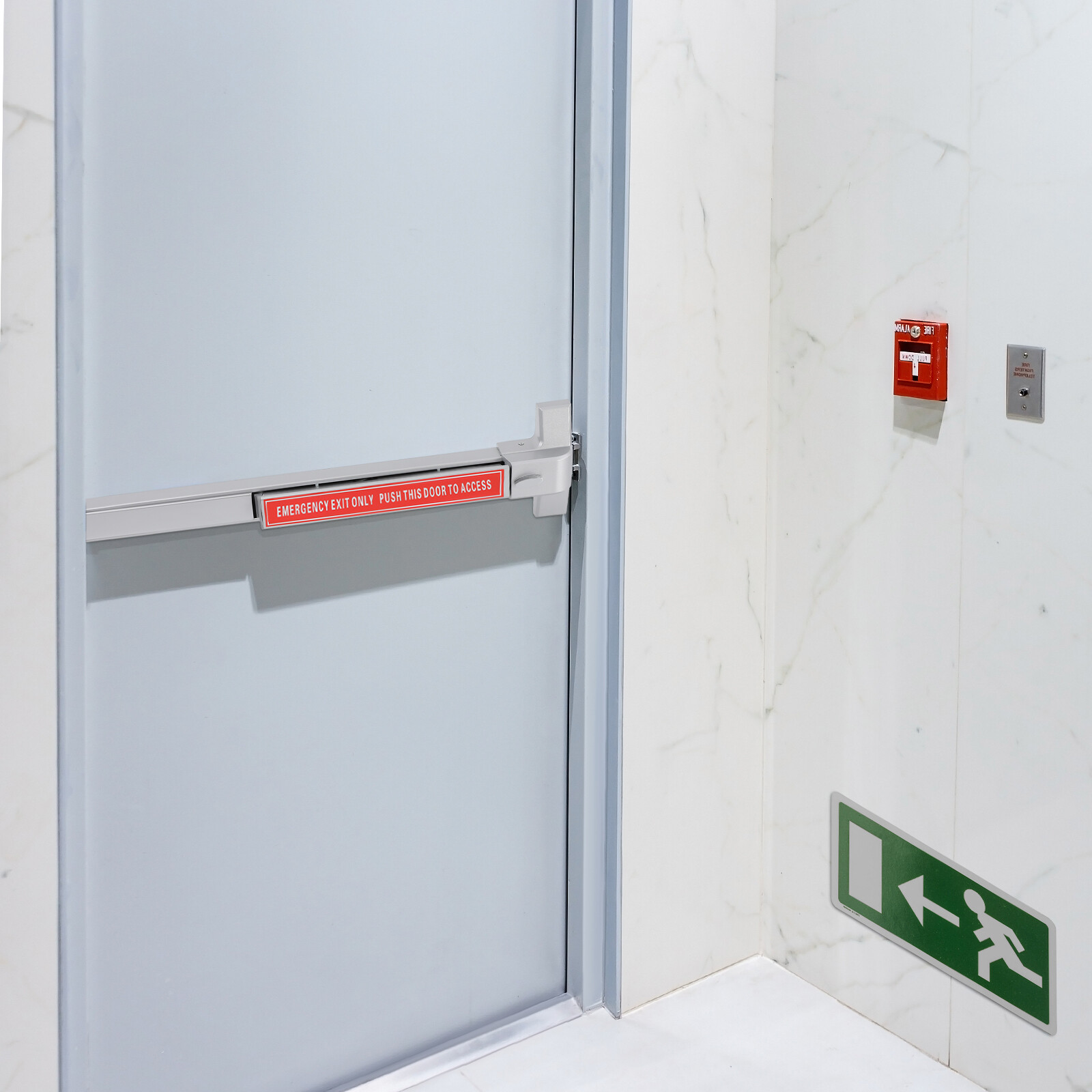 Emergency Door Push Bar Panic Exit Device Lock Door Hardware Latch Commercial