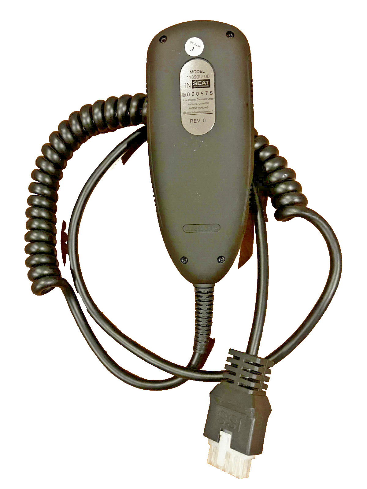 GENUINE InSeat 11890U-00 or 11890U-07 La-Z-Boy 10.000098 Remote w/ HEAT MASSAGE