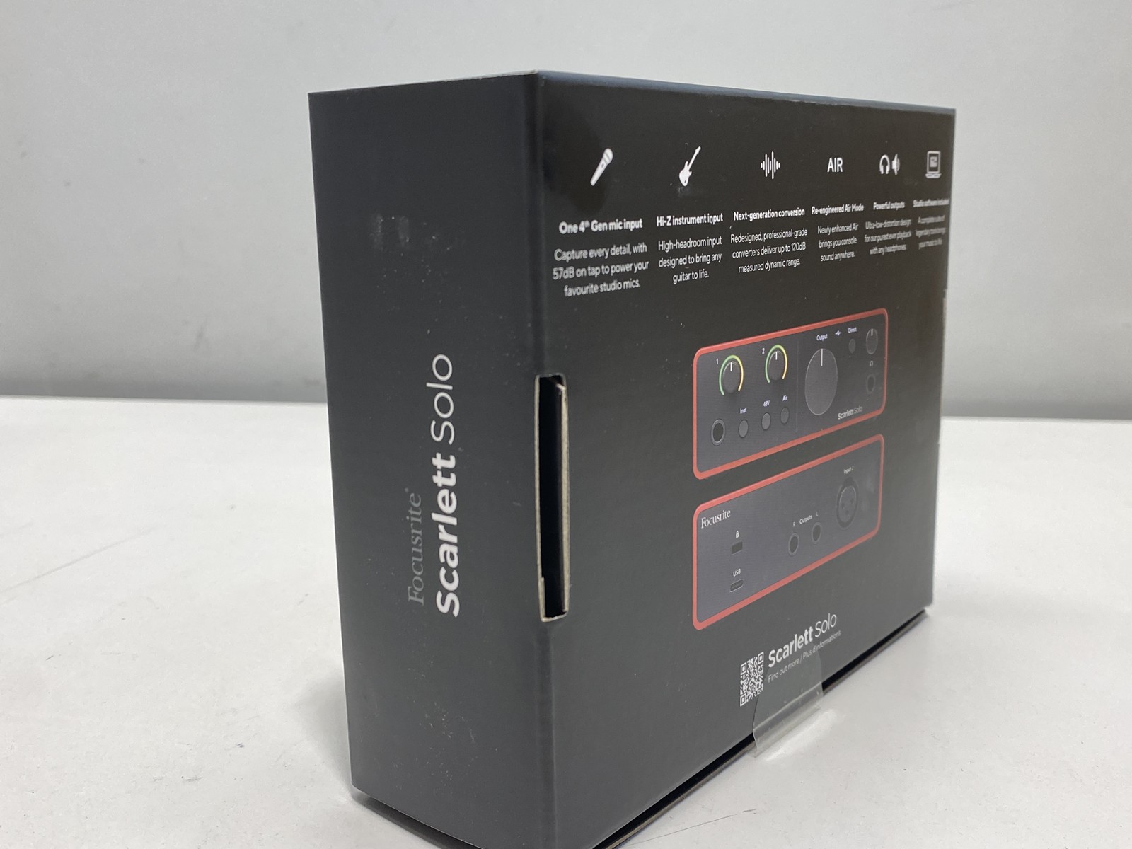 Focusrite Audio Interface Scarlett (4th Generation) Solo USB