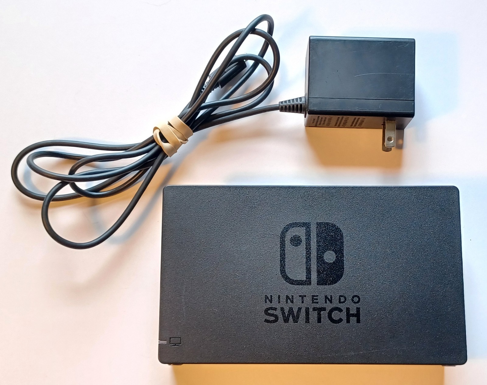 Original Nintendo Switch Console TV Dock Charging Station HAC-007 w/ Power Cable